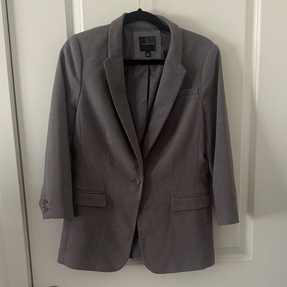 The Limited Gray Blazer